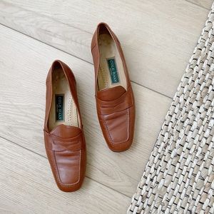 Vintage Cole Haan Brown Leather Penny Loafer